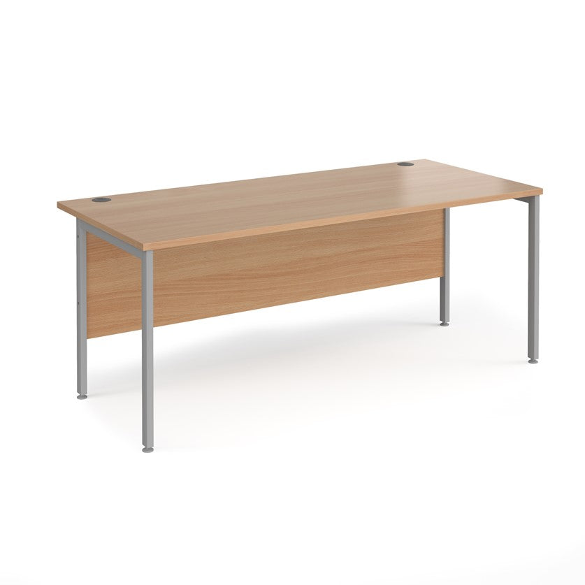 Maestro 25 H Frame Straight Desk (Available in 6 sizes)