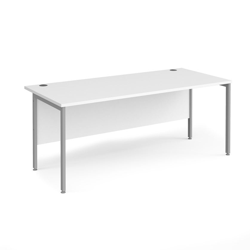 Maestro 25 H Frame Straight Desk (Available in 6 sizes)