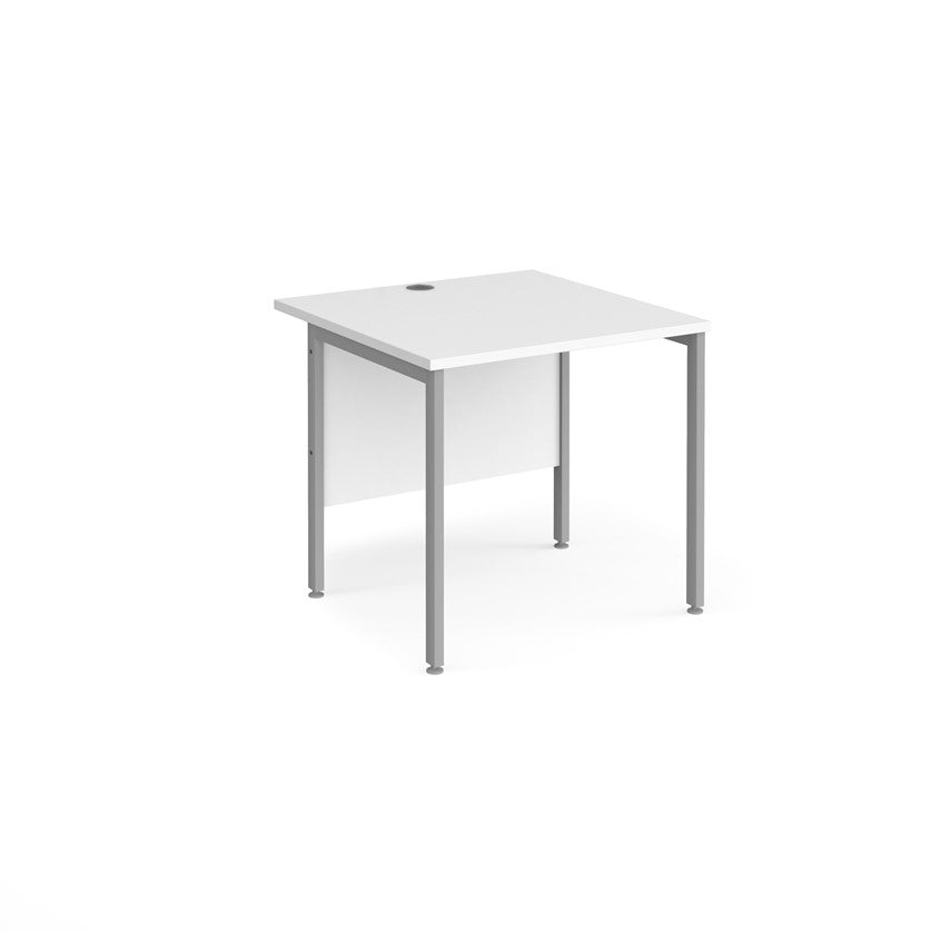 Maestro 25 H Frame Straight Desk (Available in 6 sizes)