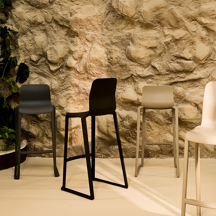 Hatton One Piece Midi or High Back Stool