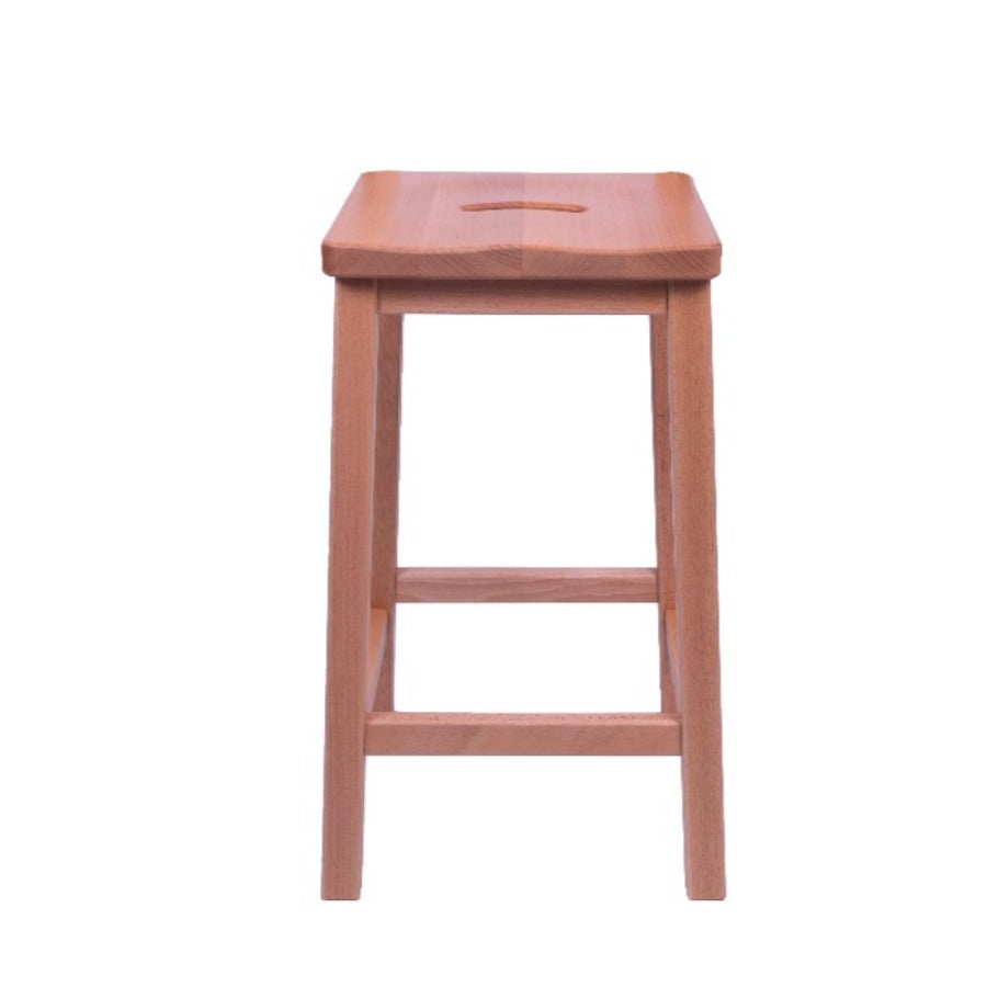 Heritage Beech Traditional Lab Stool Solid Wood 2