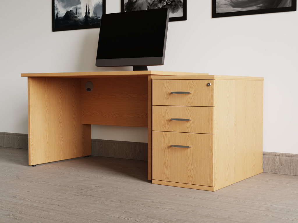 Impulse Desk High Pedestal 3 Drawer