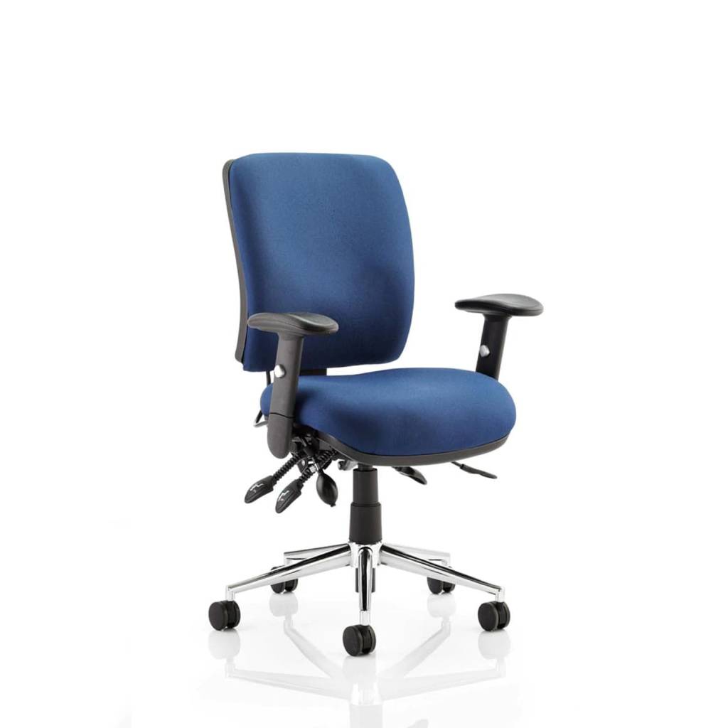 Ergonomic 24 Hour Medium Back Task Operators Chair