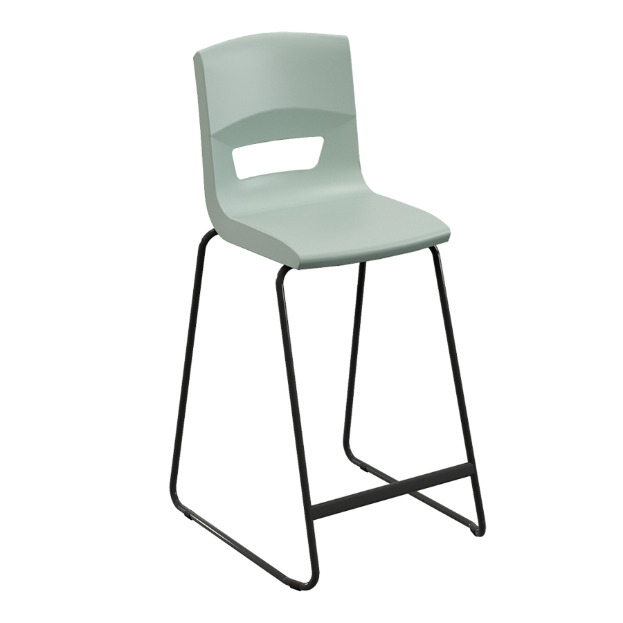 Postura+ High Back Stool - Naturals