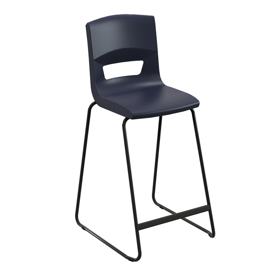 Postura+ High Back Stool - Naturals