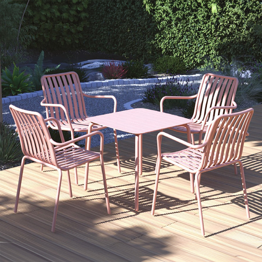 Breeze Aluminium Slatted Table (Square or Rectangular)