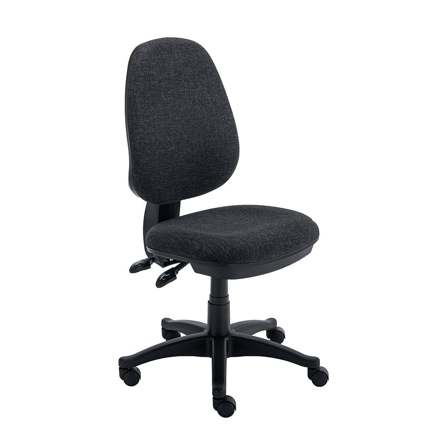 WORKSPACE NOW OPERATOR CHAIR – NO ARMS INSTALLED-: CHARCOAL