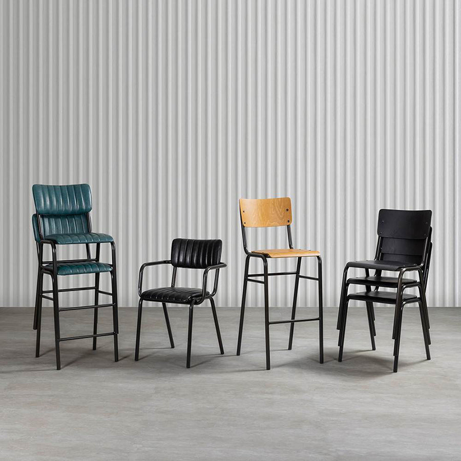 Tavo Stacking Mid Bar Stool