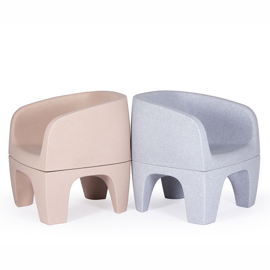 Gummy Bear Moulded Leg Outdoor Chair