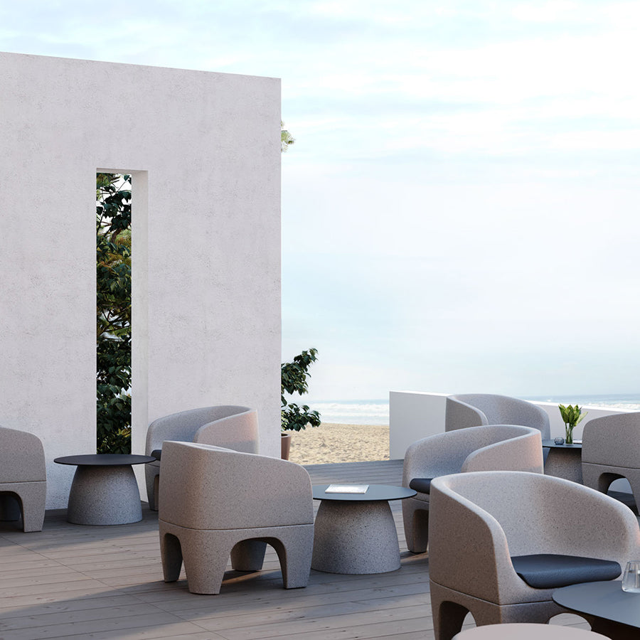 Gummy Bear Moulded Leg Outdoor Chair