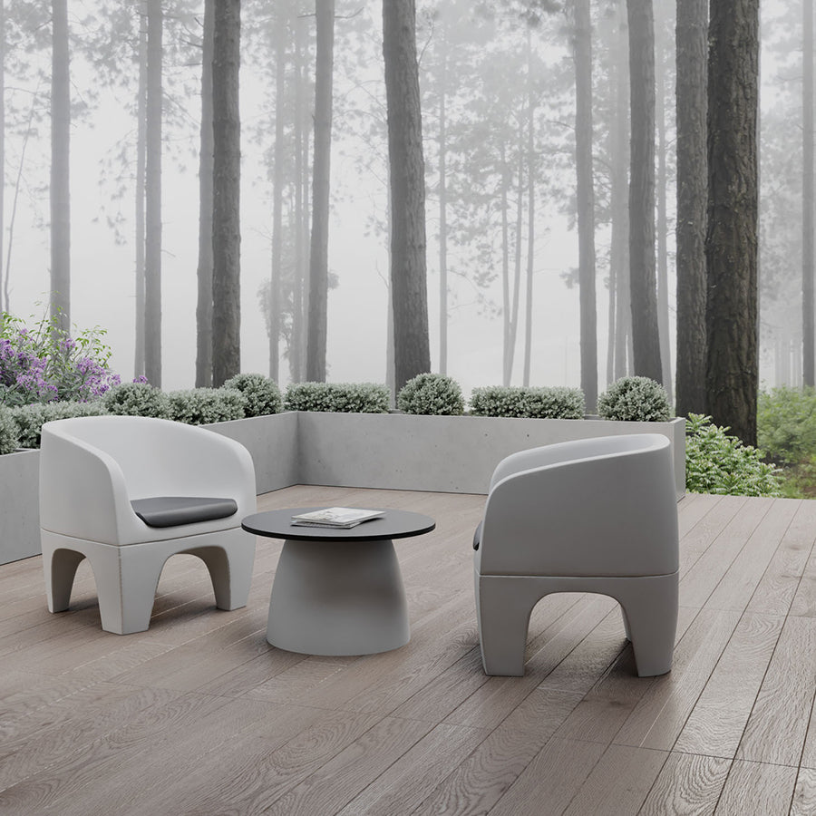 Gummy Bear Moulded Leg Outdoor Chair