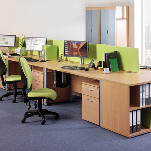 Maestro 25 H Frame Straight Desk (Available in 6 sizes)