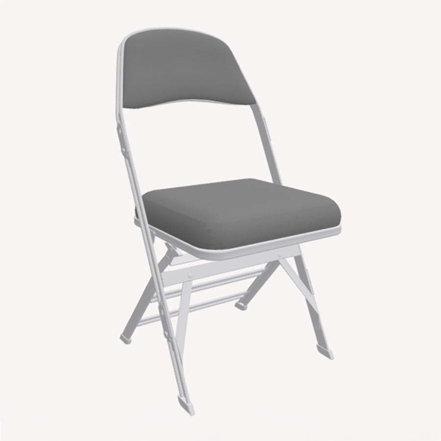 Sandler 4400B B-Shape Folding Chair with a Manual Tip-Up Seat