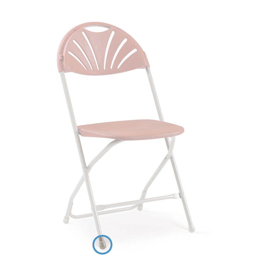 2000 Classic Lightweight Folding Chair Grey Spare Feet