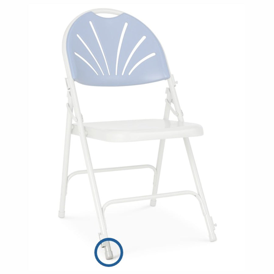2600 Classic Folding Chair Grey Spare Feet