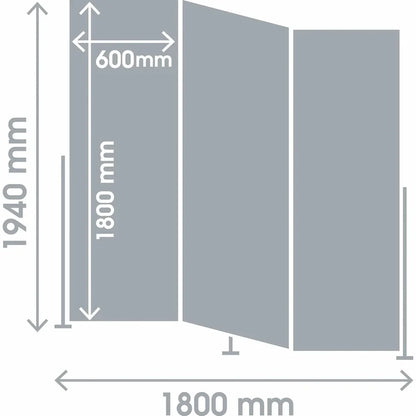 Mobile Insta-Wall (3 Panels)