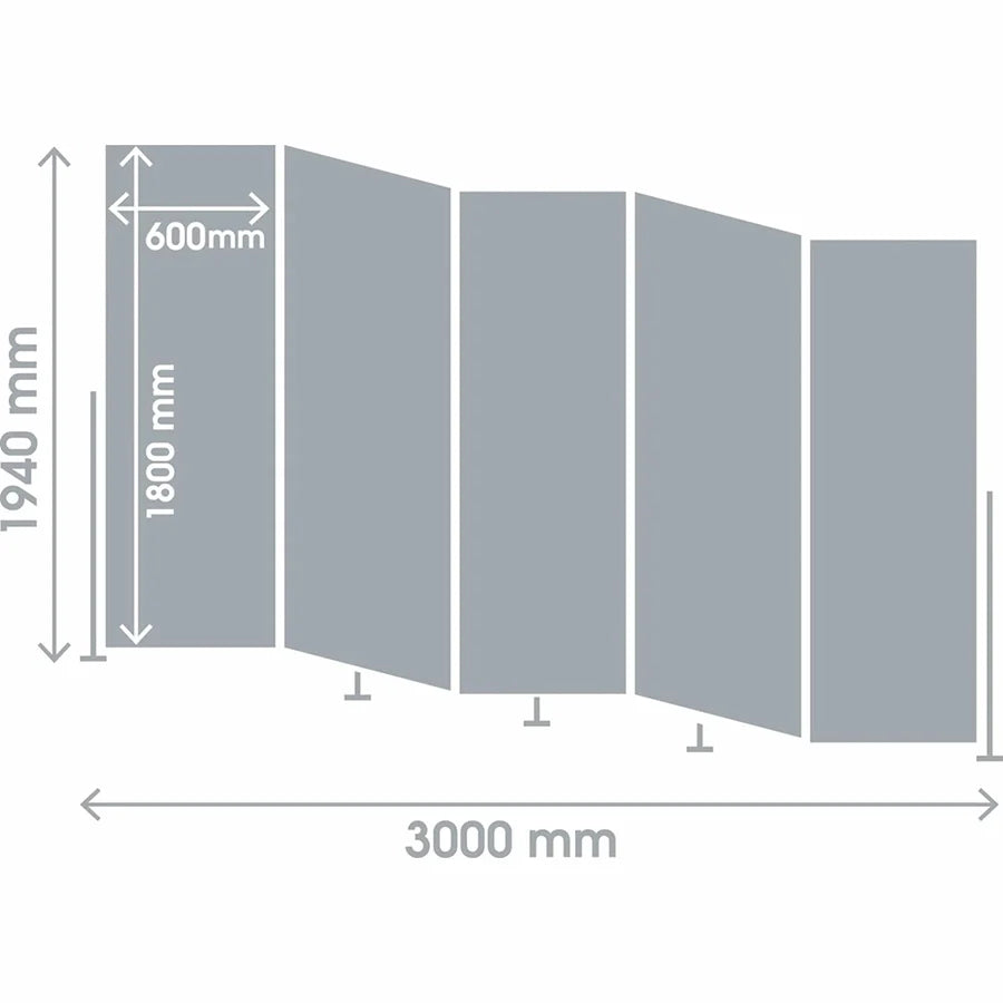 Mobile Insta-Wall (5 Panels)