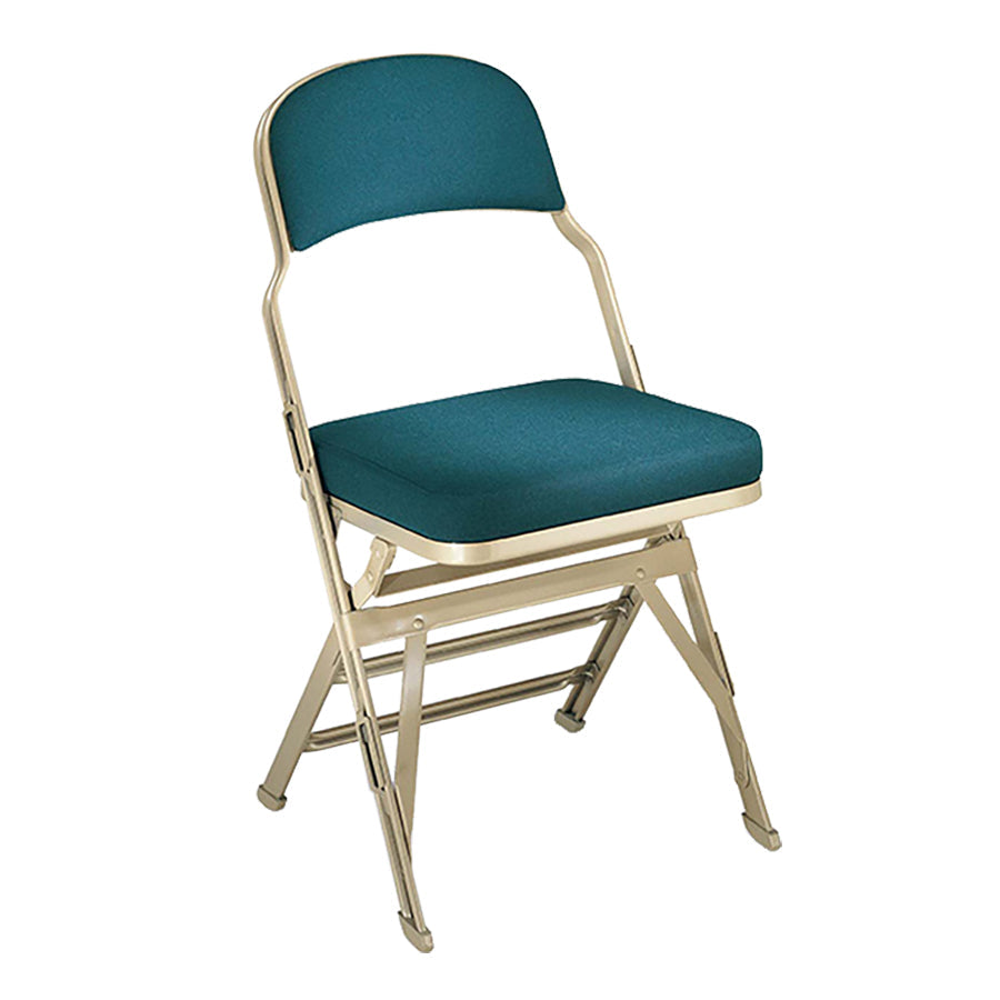 Sandler 4400A A-Shape Folding Chair with a Manual Tip-Up Seat