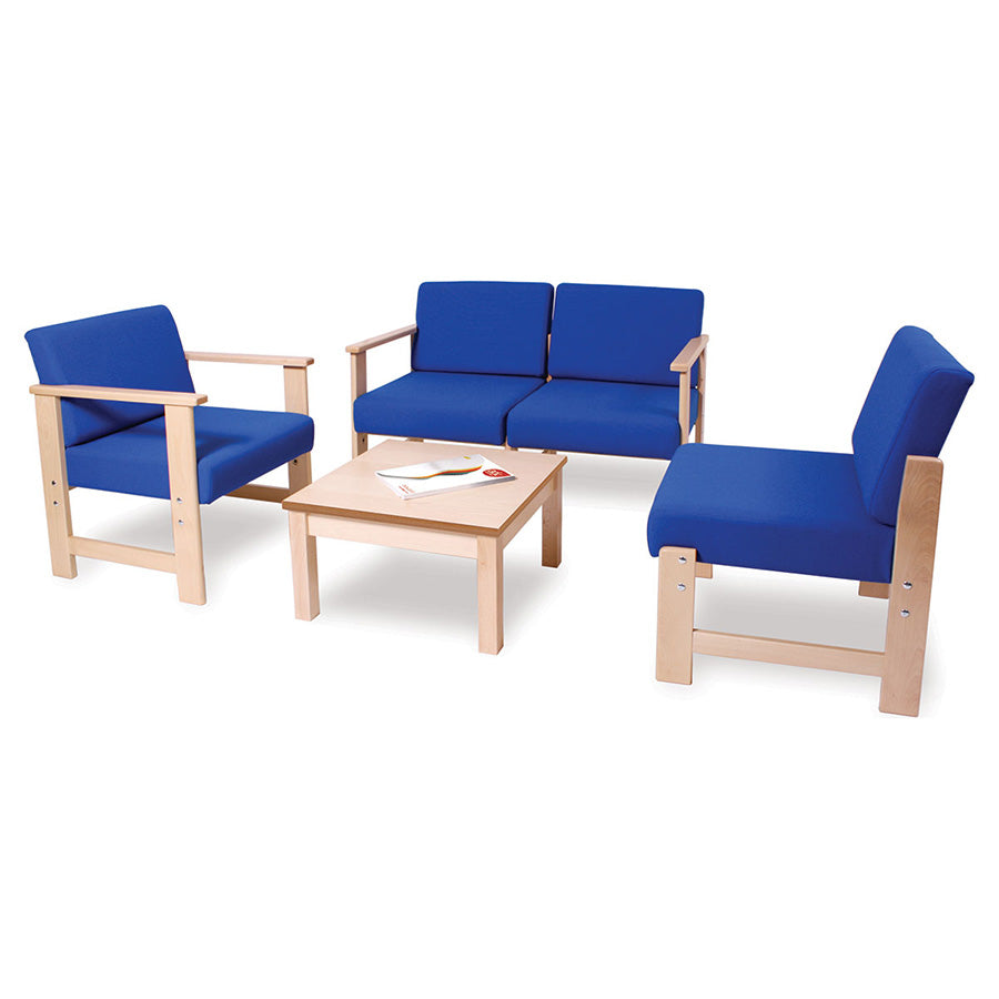 Easy-Wooden Frame Armchair