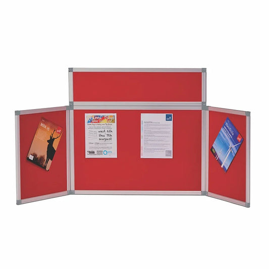 Fold-Up Display Screen - 4 Panels