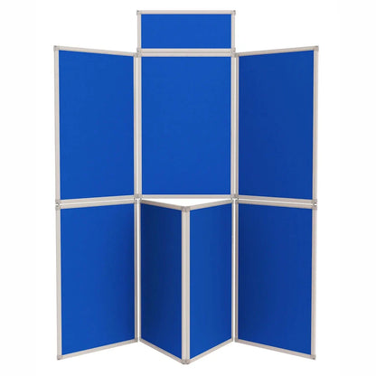 Fold-Up Display Screen - 7 Panels
