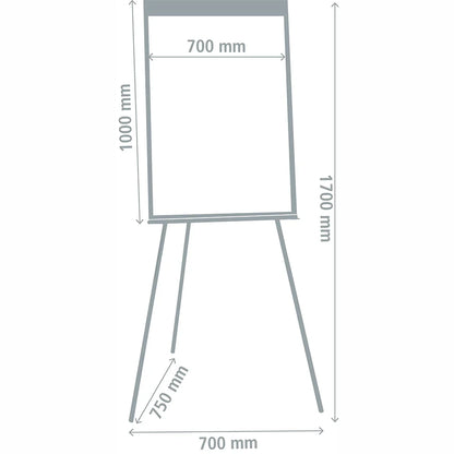 Magnetic Telescopic Flip Chart Easel