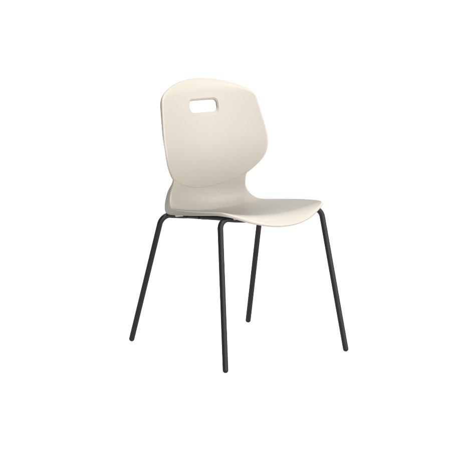 Arc 4 Leg Classroom Polypropylene Chair size 5 grey
