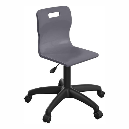 Titan Swivel Chair with Black Base