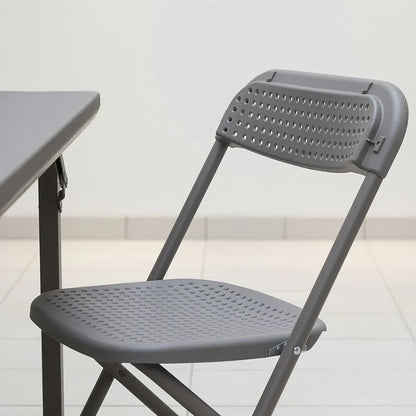 BigClassic x50 Folding Chairs & Trolley Bundle