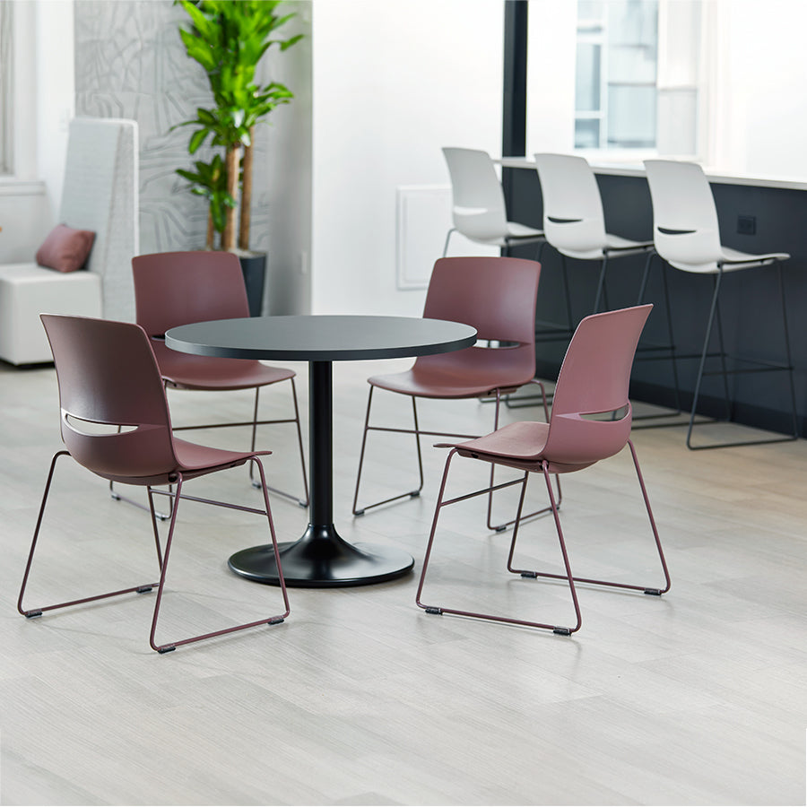 LimeLite High Density Stacking Chair