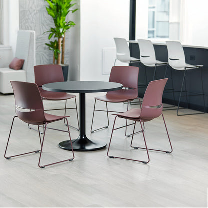 LimeLite High Density Stacking Chair