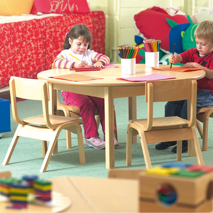 Heritage Beech Stacking Chair