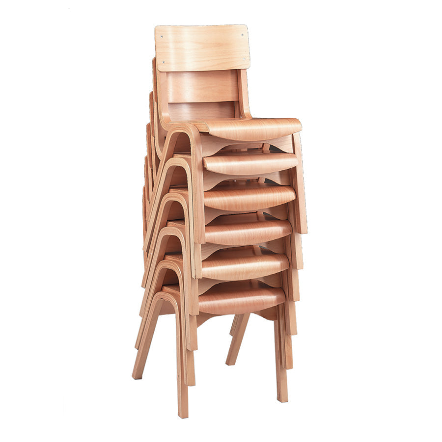 Heritage Beech Stacking Chair