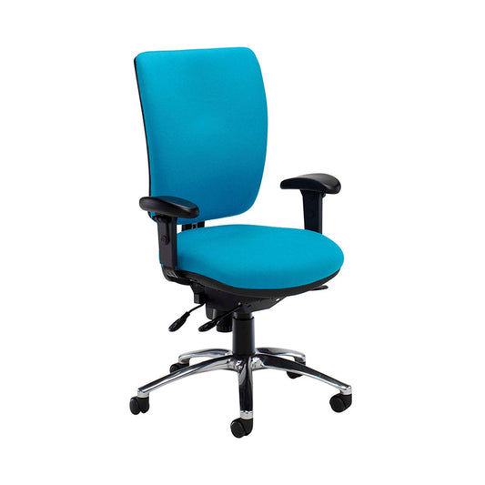 Ergonomic 24hr Task Chair Height Adjustable Arms