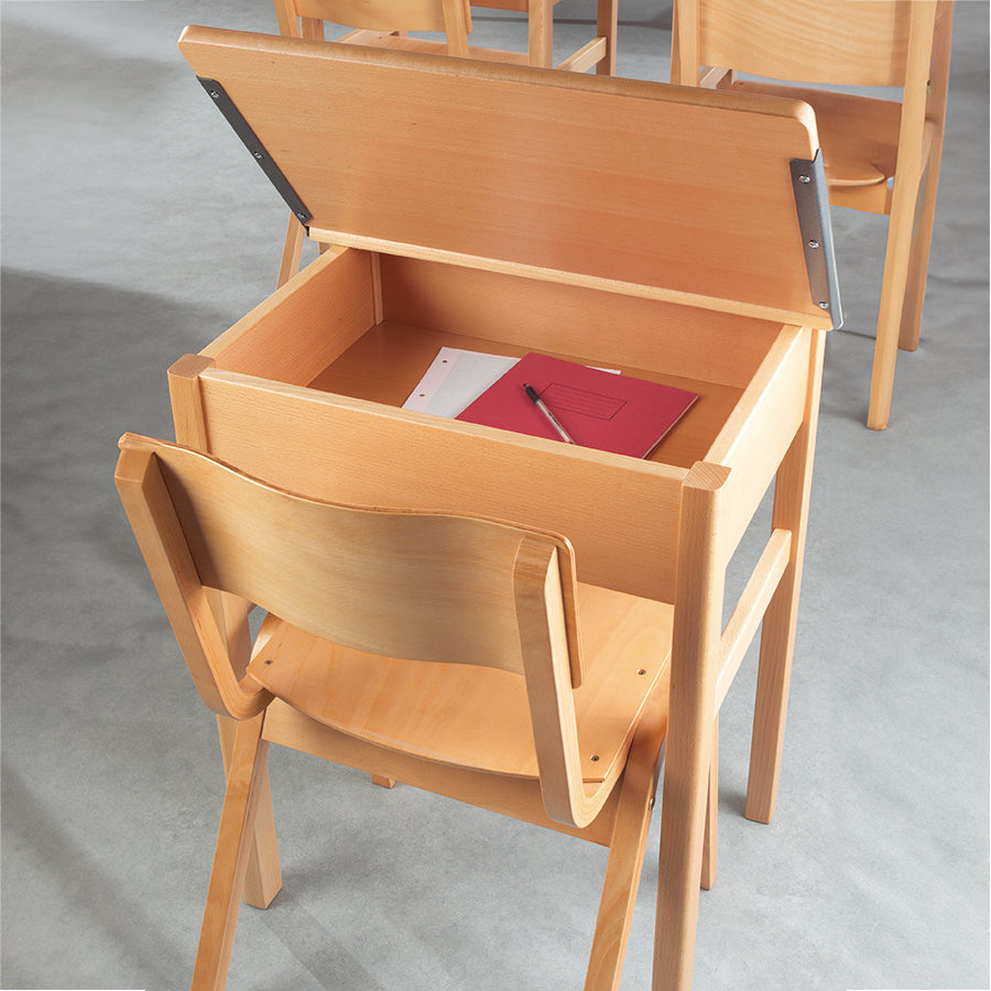 Heritage Beech Stacking Chair