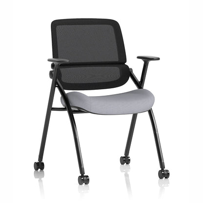 Capra Mesh Back Folding Office Training Chair in Bespoke Quest Shell Colour