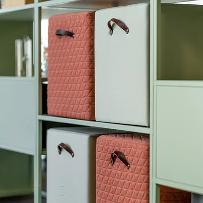 Colonnade Cube Square Pouffe