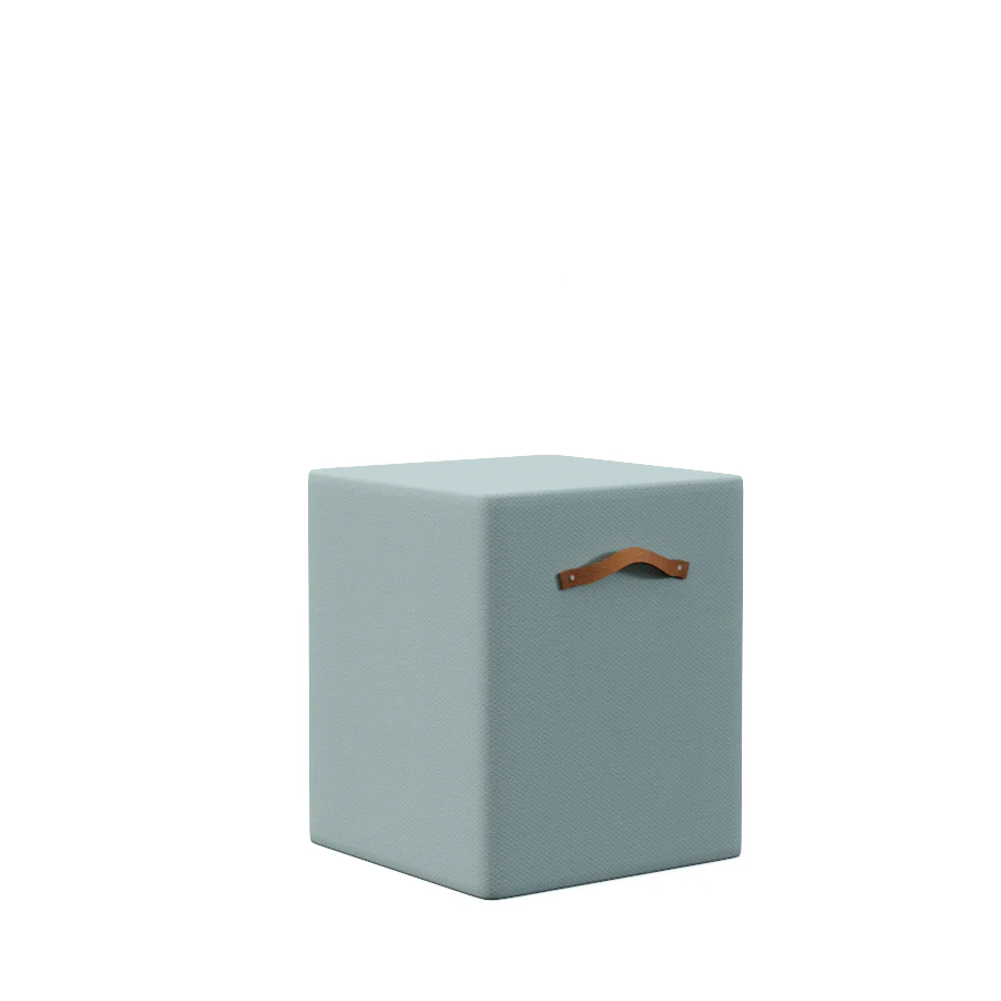 Colonnade Cube Square Pouffe