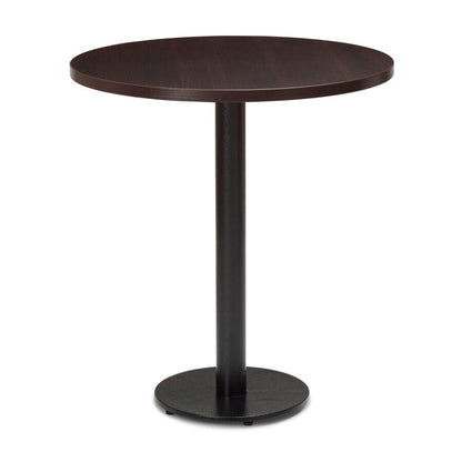 Forza Black Cast Metal Dining Base with 700mm Square or Round MFC Top