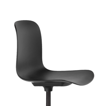 Flux Task Stool Traffic Black seat view