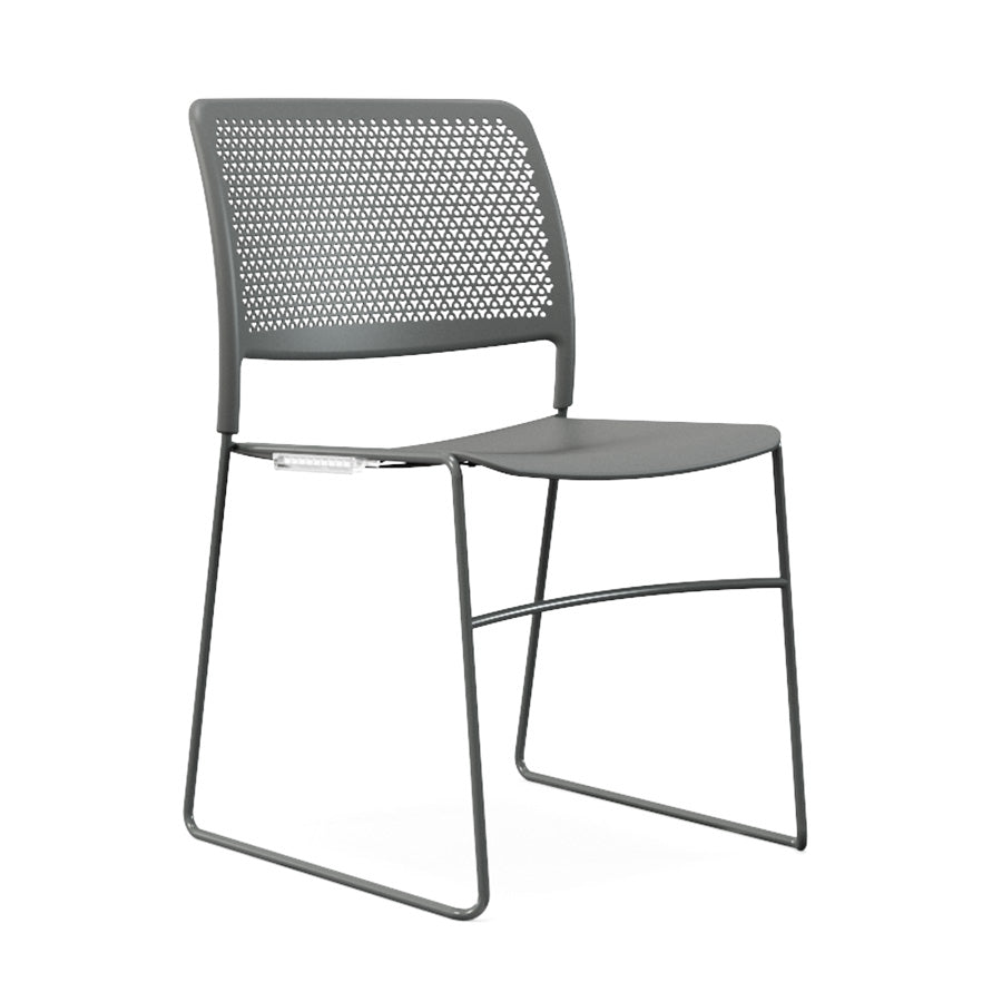 Grafton Stacking High Density Skid Base Chair