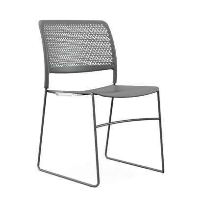 Grafton Stacking High Density Skid Base Chair