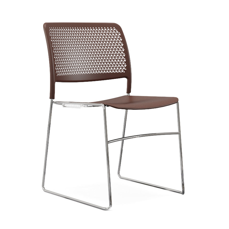 Grafton Stacking High Density Skid Base Chair