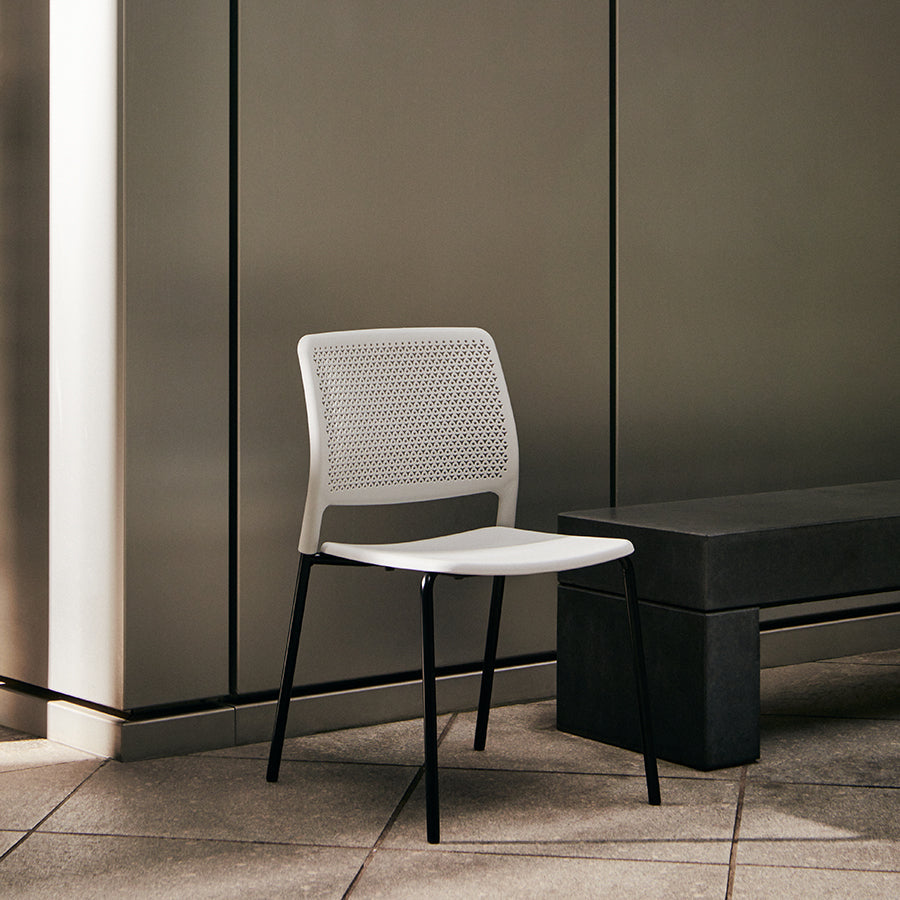 Grafton Stacking 4 Leg Chair on glides lifestyle image 2