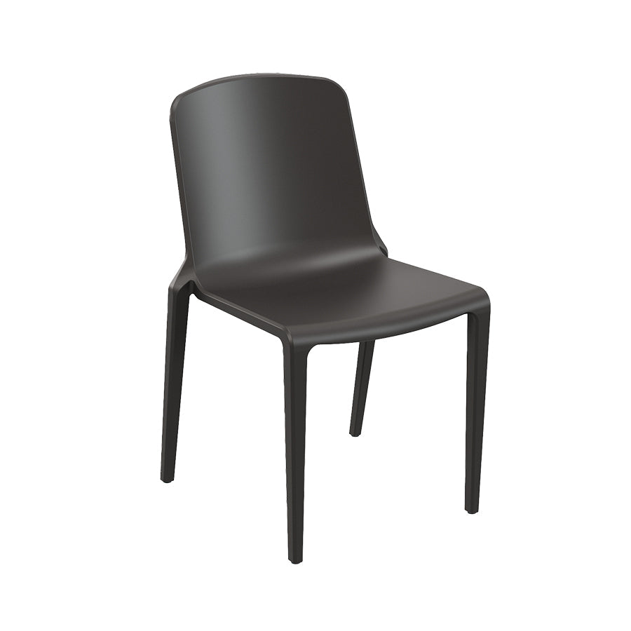 Hatton One Piece Stacking Chair Flannel