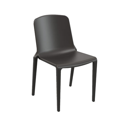Hatton One Piece Stacking Chair Flannel