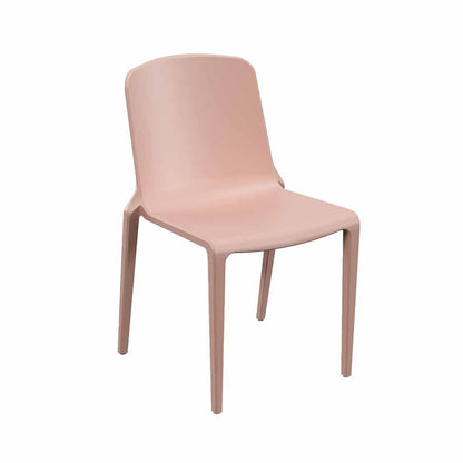 Hatton One Piece Stacking Chair Rose Blossom