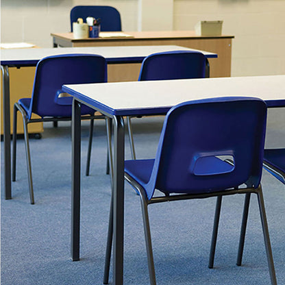 Heavy Duty Poly Chair Blue