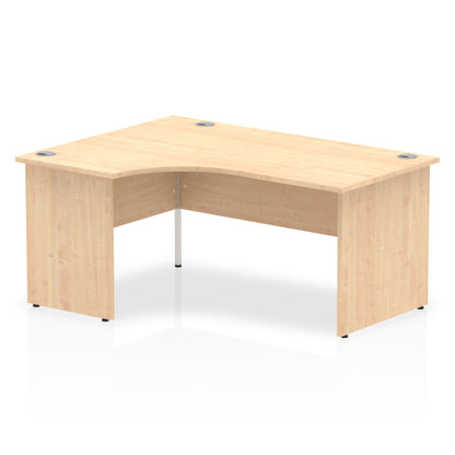 Impulse Panel End Crescent Desk W1600