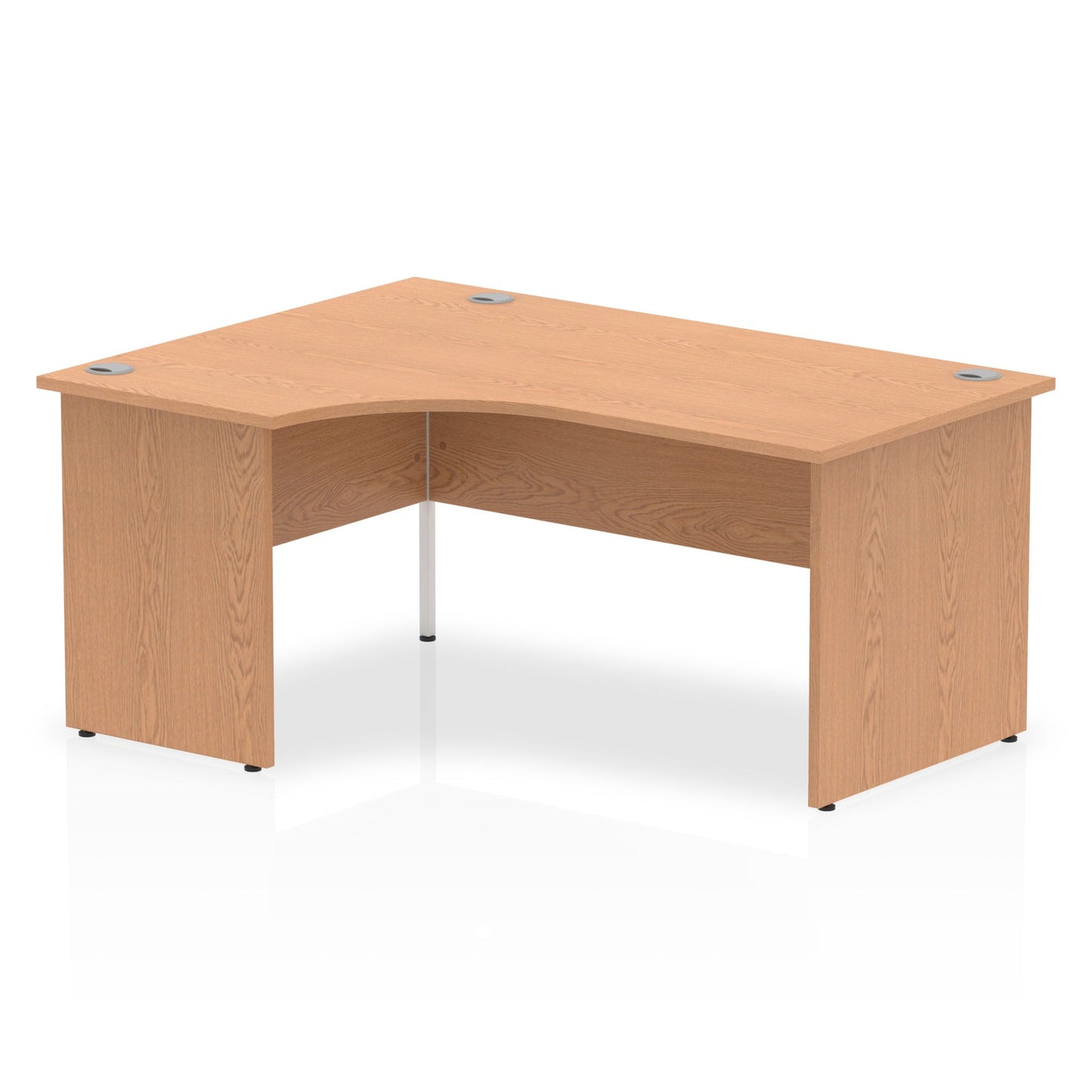 Impulse Panel End Crescent Desk W1600